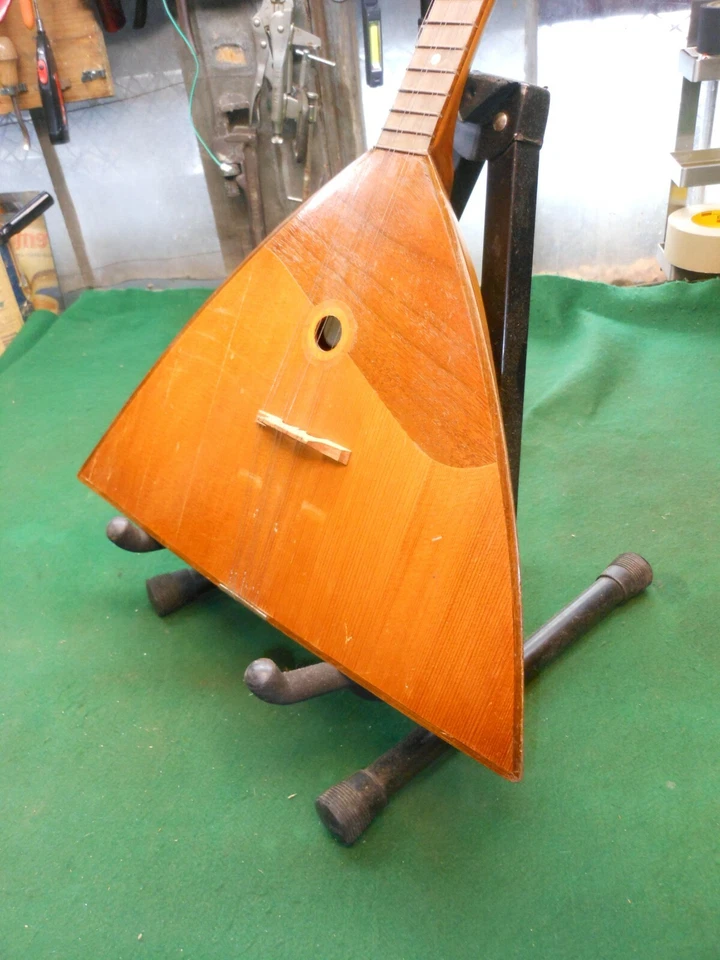 Russian Folklore instrument,  Balalaika  - 4 Strings. - Image 3 of 4