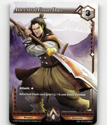 Alpha Clash Ancestral Guan Dao - Year of the Dragon