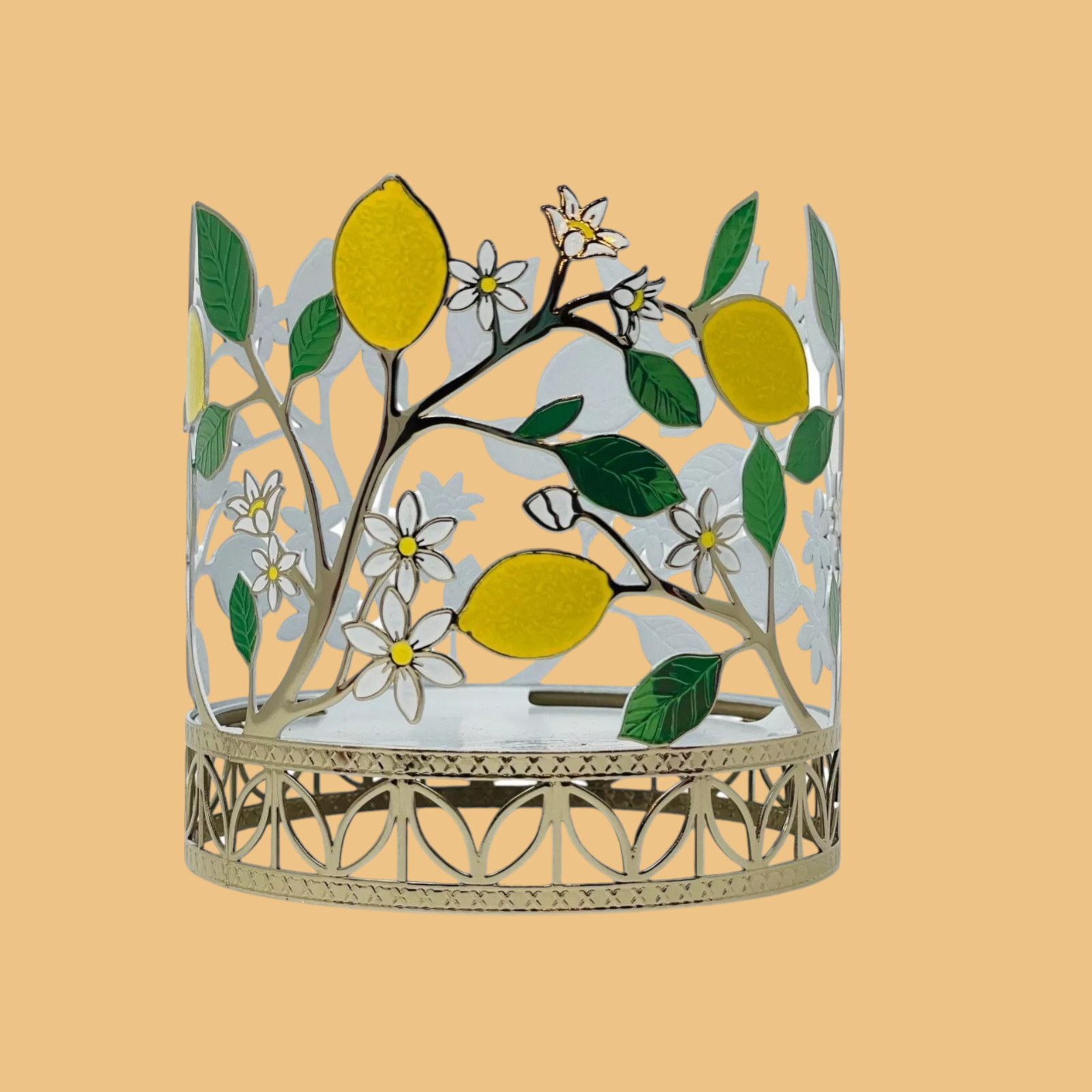 Bath and Body Works Lemons 3-Wick Candle Holder - Free Shipping