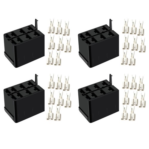 4 Sets Carling ARB Rocker Switch Wiring Terminal Connector Plug Socket ...