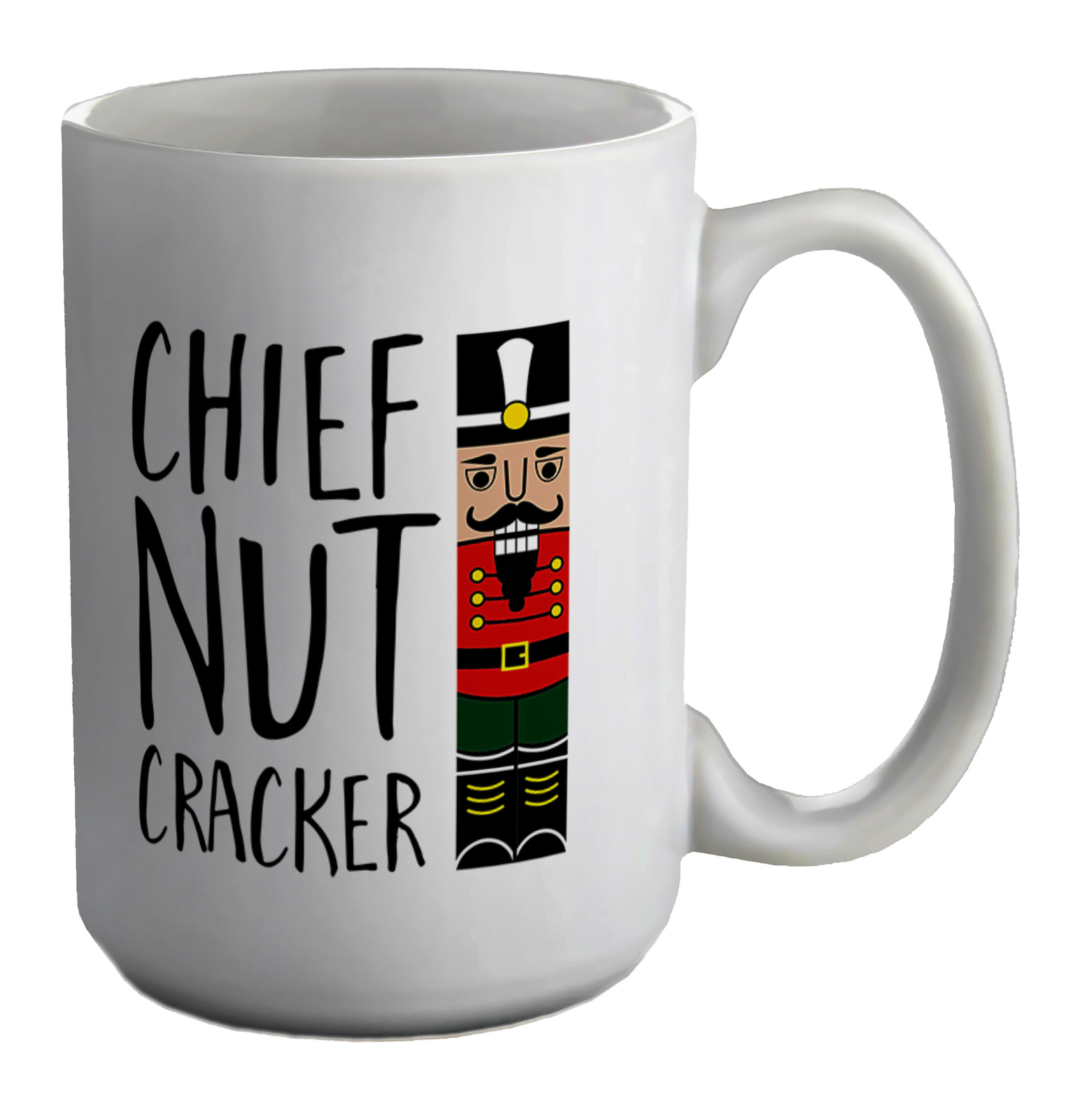 Chief Nutcracker White 15oz Large Mug Cup | eBay UK