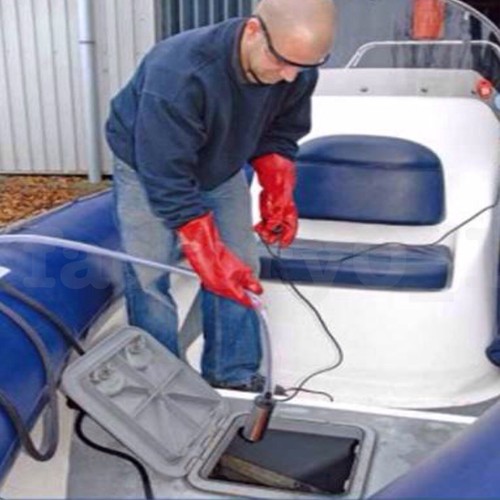 12v Dc Submersible Transfer Diesel Oil Solar Pump Battery 44 Gallon Drum Pump - Picture 7 of 9