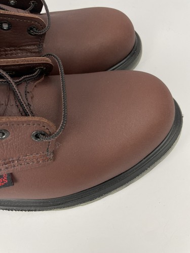 Red Wing 606 Supersohle 2.0 braune Lederstiefel weiche Zehenpartie mehrere Größen - Bild 10 von 13