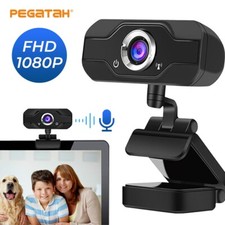 Web Cam Full HD Camera Mic 1080P Webcam Computer PC LAPTOP TILTABLE AUTO FOCUS