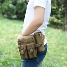 Military Tactical Waist Pack Bag Pouch Outdoor Travel Riding Hiking Camouflage