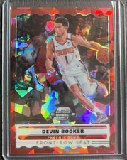DEVIN BOOKER 2019-20 CONTENDERS OPTIC FRONT ROW SEAT RED CRACKED ICE SUNS
