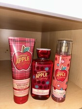 bath and body works Champagne Apple Honey set