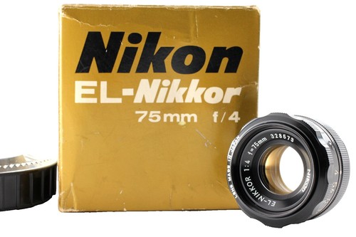 Late [MINT+++] Nikon Nikkor SW 75mm F4.5 S Large Format Copal 0