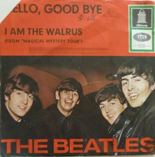 7" 1967 KULT ! THE BEATLES : Hello Goodbye /MINT-?