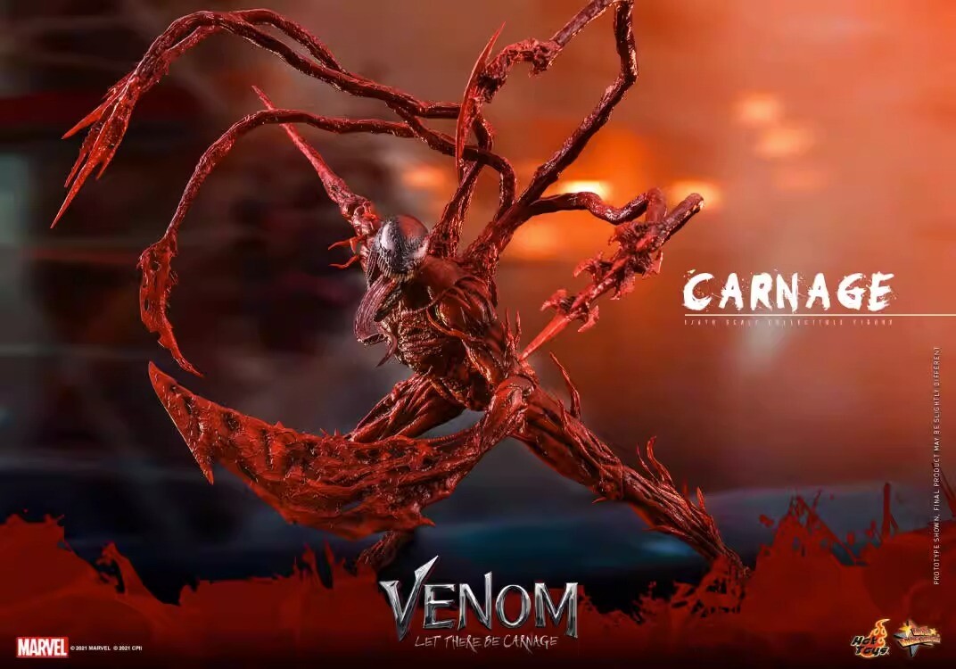 HOT TOYS 1/6 CARNAGE Collect Figure Venom Let There Be Carnage