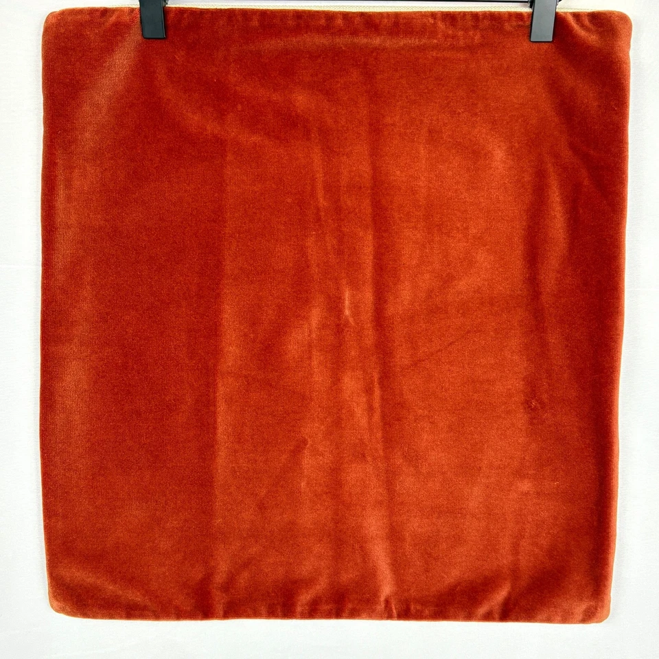 Juego de 2 fundas de almohada de terciopelo Pottery Barn + 1 funda de algodón a cuadros sin marca otoño Foto 3 de 4