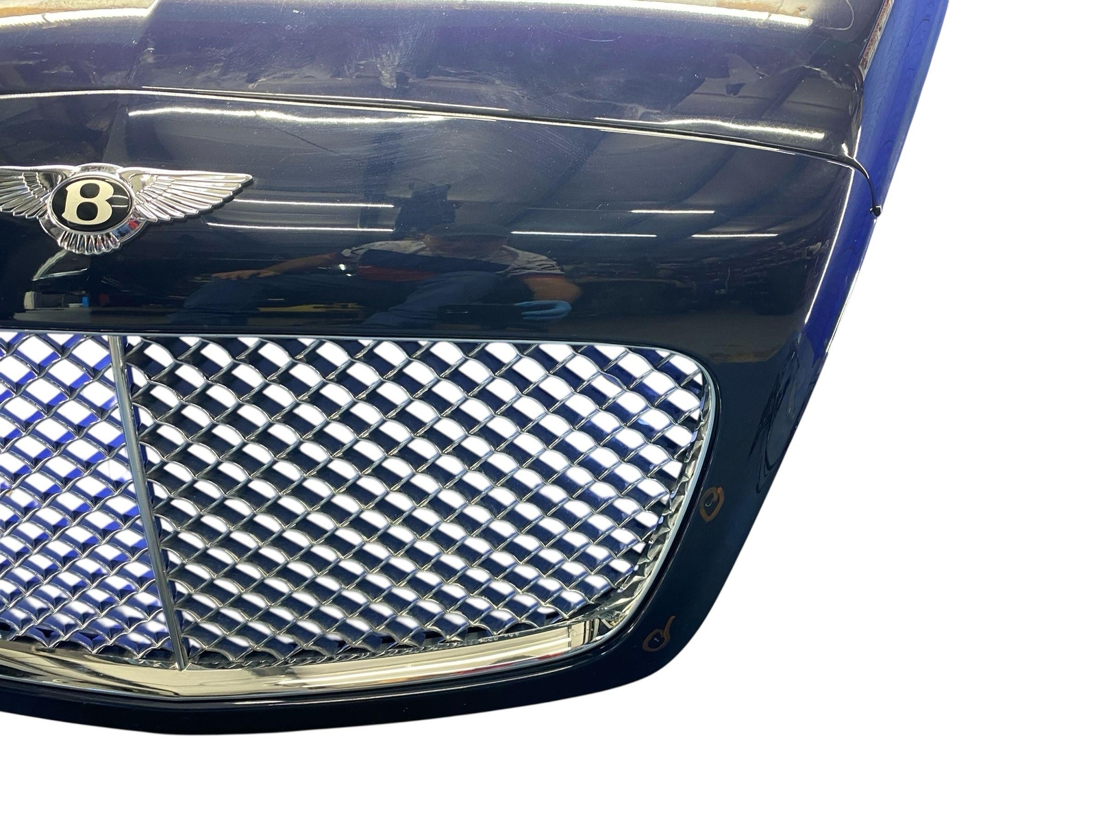 2006-2012 BENTLEY CONTINENTAL FRONT HOOD BONNET W/ GRILLE DARK SAPPHIRE *NOTE*