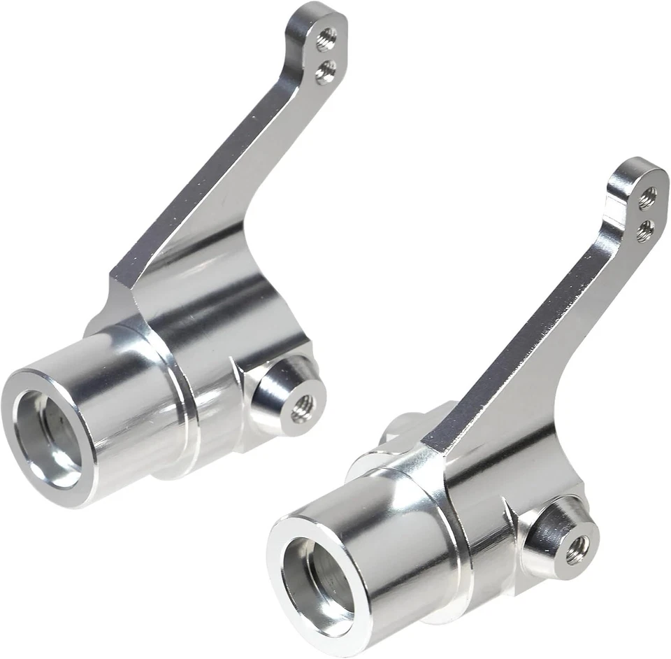 Aluminum Front Caster Blocks C-Hubs Kit for Tamiya ClodBuster Bullhead Upgrades - Image 4 of 4