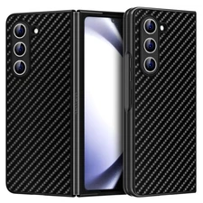 For Samsung Galaxy Z Fold5 5G Slim Carbon Fiber Shockproof Heavy Duty Case Cover