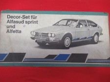 Original Alfa Romeo Sud Sprint / Alfetta Gtv 1. Série Décoration Ensemble Neuf