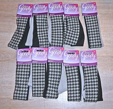 Lot 10 pk Goody Ouchless Headwrap Headband Hair Wrap Band Black Gray 30pc total