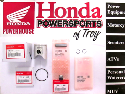 NEW GENUINE HONDA OEM PISTON KIT 1996-1999 CR125R 13110-KZ4-506
