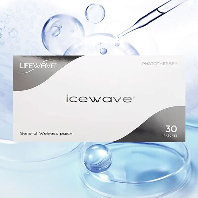 LifeWave's IceWave® Patch - 30 Patches - Pain Relief Non
