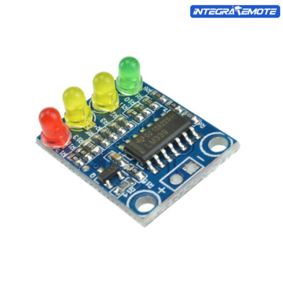 Battery Level Indicator 4 LED Onboard 12V Power Supply Voltage Detection Module