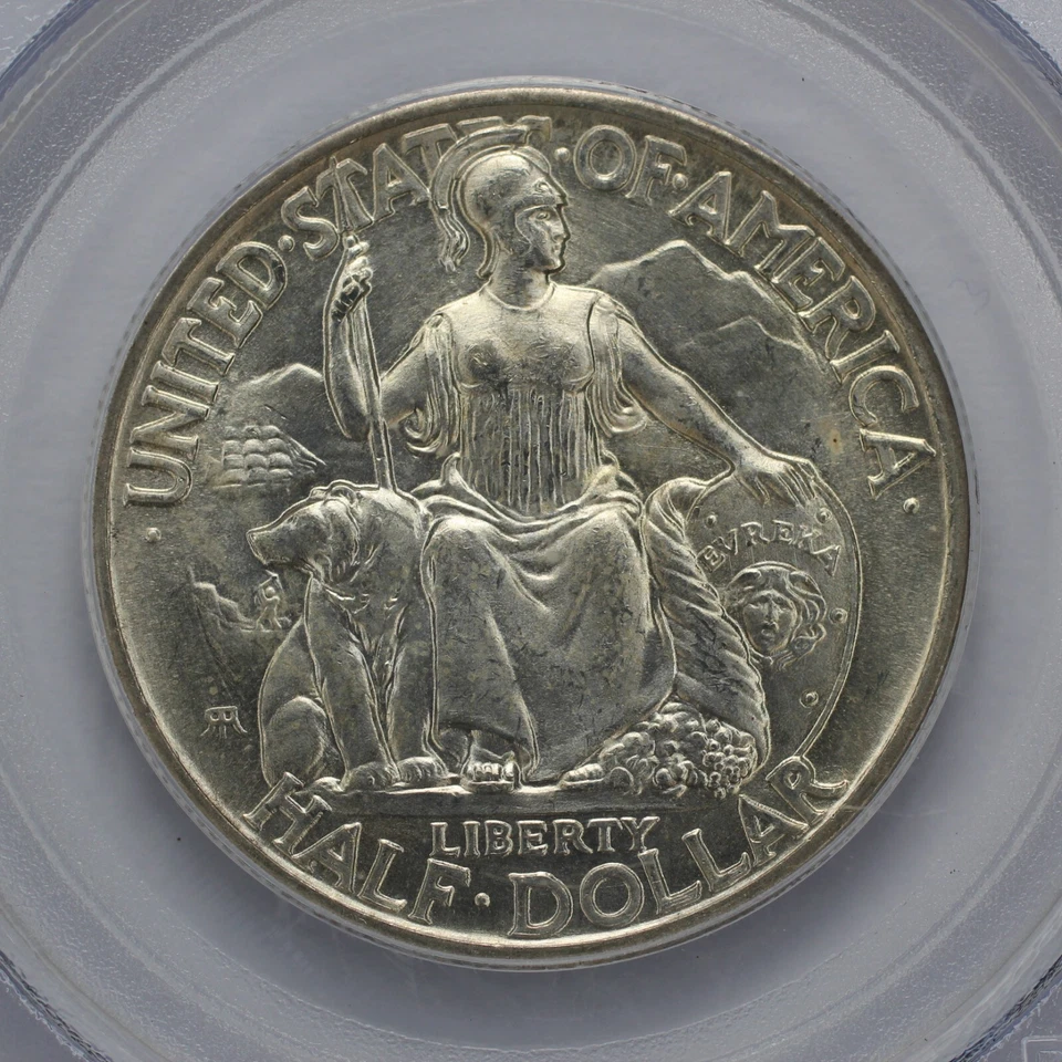 1935 S San Diego Silver Half Dollar PCGS MS65 CAC Series: 100 Coin: 40A - Image 3 of 4
