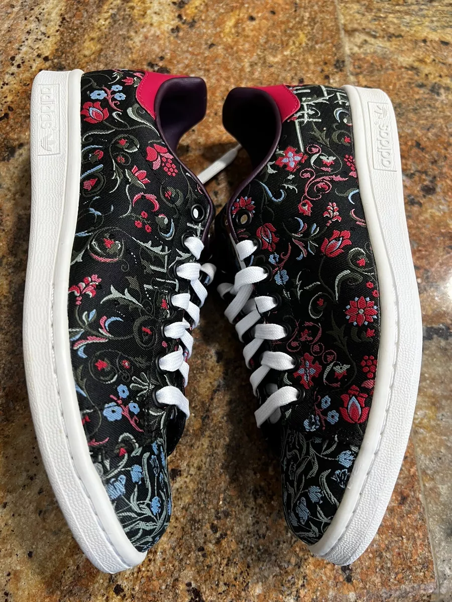 Stan smith deals floral pink