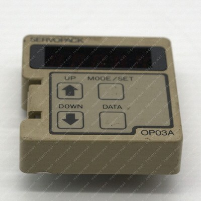 1pc Used   JUSP-OP03A servo drive operation panel   #T8
