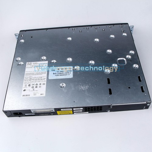 JEDEN używany katalizator Cisco WS-C2960X-24PS-L 2960-X 24-portowy przełącznik PoE - Zdjęcie 5 z 11