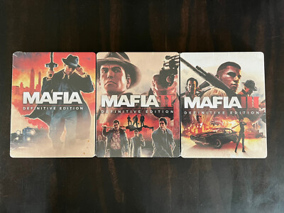 Mafia Trilogy Steelbook Set - OHNE Spiel