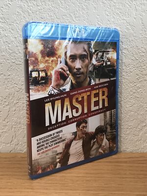 Master (Blu-Ray, 2017) Korean Action Lee Byung-Hun Gang Dong-Won Kim Woo-Bin