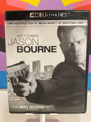 Jason Bourne (4K Ultra HD + Blu-ray + Digital HD)