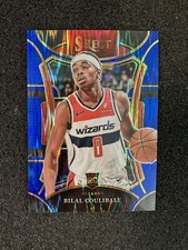 2023-24 Panini Select Bilal Coulibaly Rookie RC Mezzanine Blue Flash Wizards /99