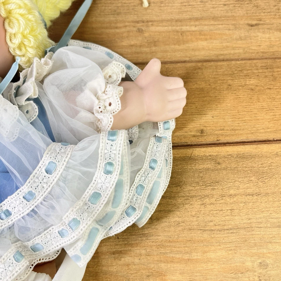 Muñeca bebé Kellyn Marie edición limitada porcelana repollo parche niños 4882 1984 Foto 4 de 4