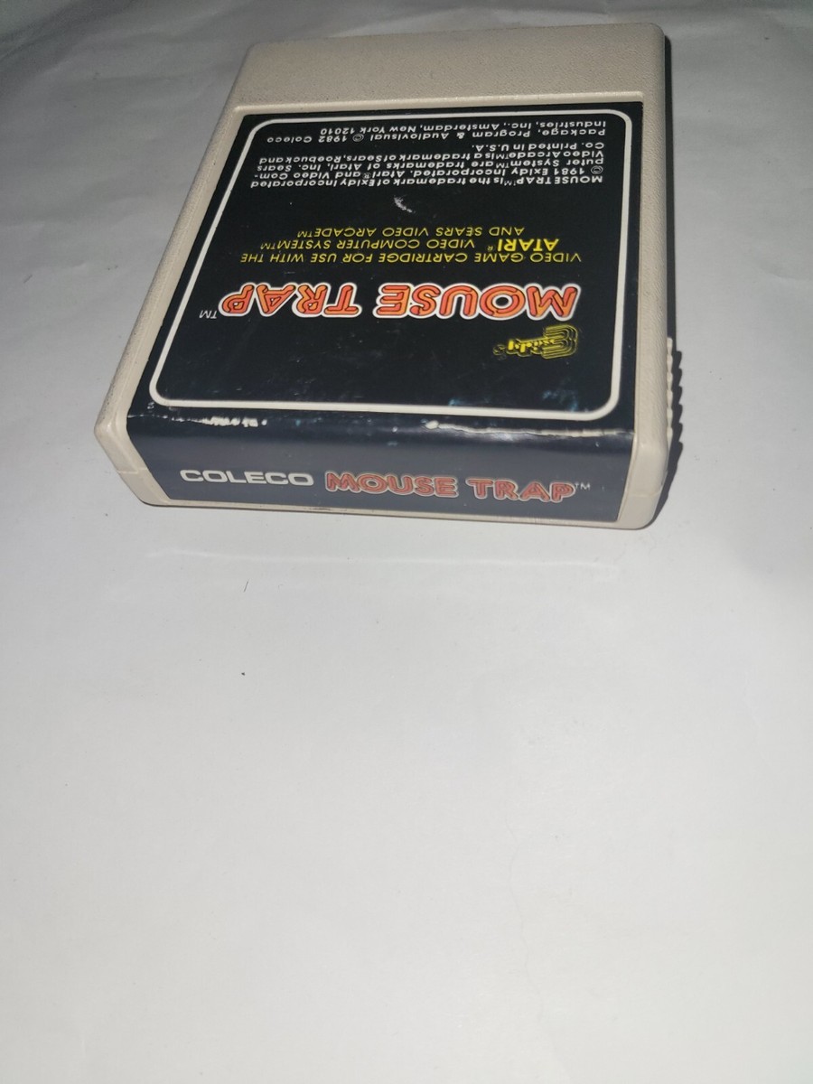 1981 Coleco Mouse Trap Bonus Cartridge Included With Gemini | eBay
