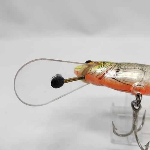 Bagley's Small Fry Perch Crankbait Fishing Lure 5" Walleye Bass Florida Vintage - Picture 5 of 14