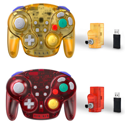 Wireless NGC Controller Gamepad Joystick for Nintendo GameCube Switch Console PC