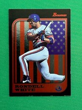 1997 Bowman Baseball #289 Rondell White International Parallel
