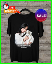Shannen Doherty 1971 2024 T-Shirt Gift Fan All Size S-5XL KJP537