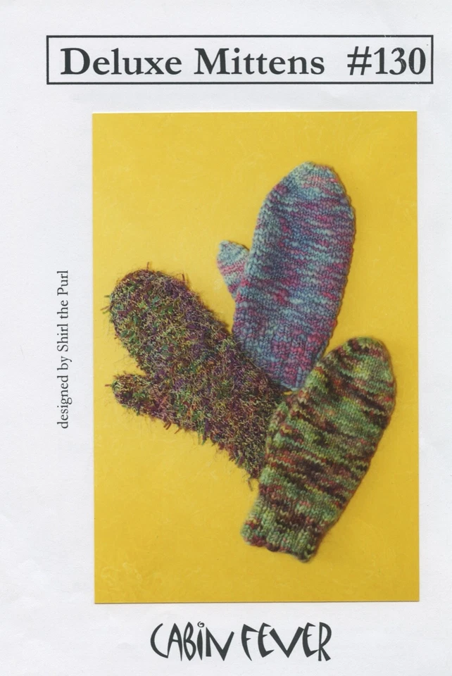 Cabin Fever Knitting Pattern 130 Deluxe Mittens - Pattern Only - Image 3 of 3