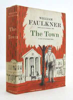 THE TOWN William Faulkner Snopes Trilogy 1957 First Edition 2nd