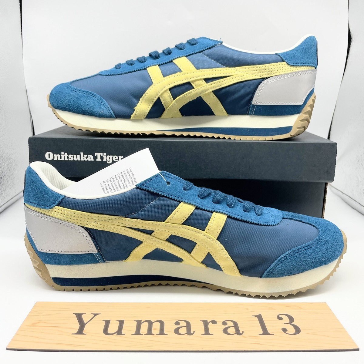 ブー Onitsuka Tiger California 78 Vin Mako Blue Wheat Yellow