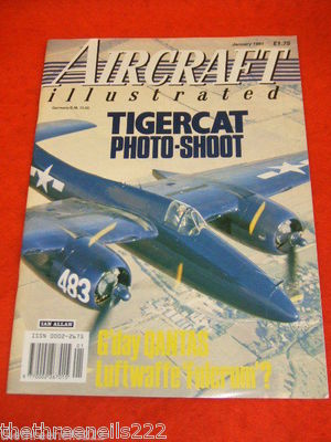 AIRCRAFT ILLUSTRATED - TIGERCAT - JAN 1991