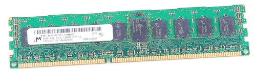 Micron 4GB 1Rx4 PC3L-12800R DDR3 Server-RAM Modul REG ECC MT18KSF51272PZ-1G6M2HG