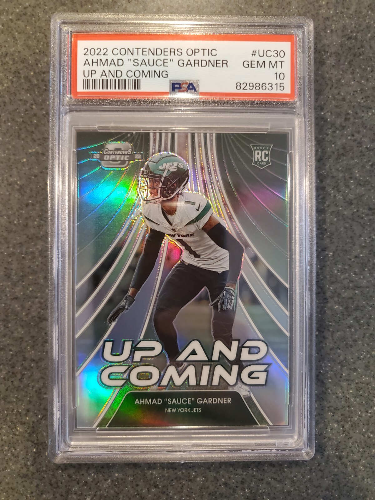 Sauce Gardner Panini Contenders Optic Up and Coming #UC30 Base