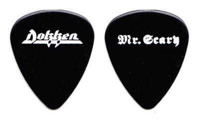 Vintage Dokken George Lynch Mr.Scary Gitarre Pick - 1987 Rücken Für Angriff Tour