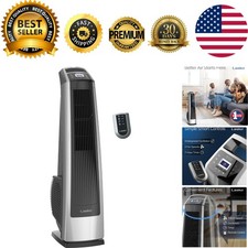 High Velocity Oscillating Tower Fan for Bedroom, Garage, Basement, and Gym wi...