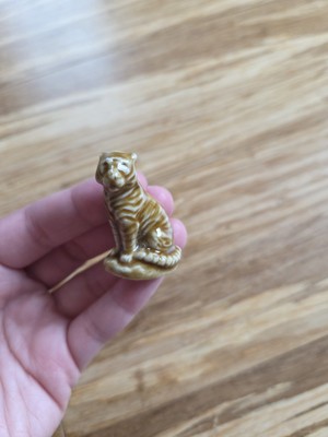 Wade England Tiger Figurine Animal Trinket Vintage Collectible 