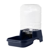 Vibrant Life 2.5 gal Gravity Waterer for Large Pets, Navy
