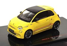 Ixo Models 1/43 Scale Diecast MOC346.22 - 2024 Fiat Abarth 500e - Yellow