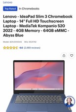 Lenovo IdeaPad 3 Laptop 14-inch