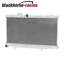 2703 2 Row Aluminum Radiator Fits 2002-2007 Subaru Impreza Wrxsti 2.0l 2.5l Mt